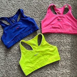 Nike sports bras
